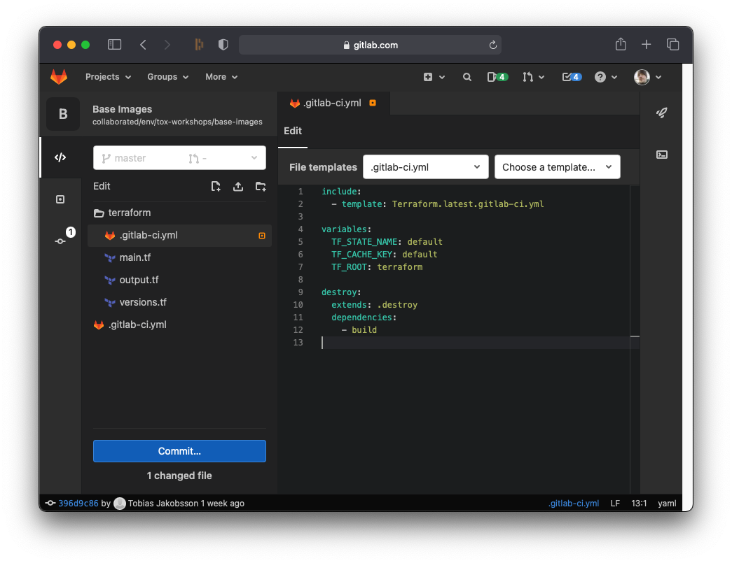 GitLab Web IDE